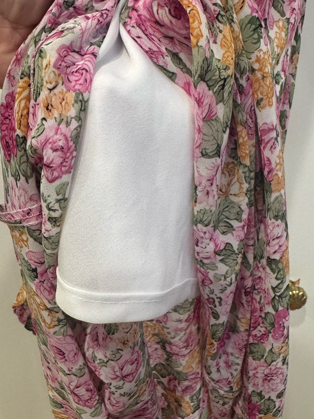 Princess Polly floral Maxi Slip spaghetti strap Dress Lace Trim Sz XS NWOT - Picture 5 of 14